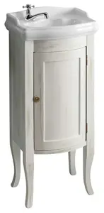 Sapho Retro - Umývadlová skrinka 37x85x29 cm, starobiela 1641