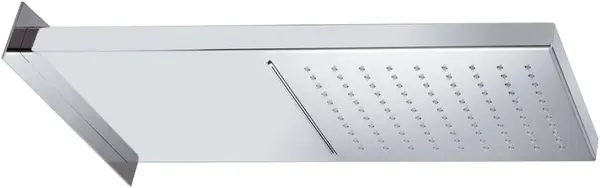 Sapho Sprchy - Horná sprcha, 50x20 cm, s kaskádou, chróm DC562