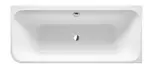 Duravit Happy D.2 - Vaňa, 180x80 cm, s panelom, pravá, biela 700317000000000