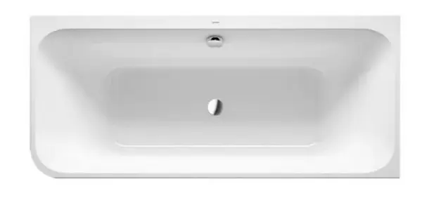 Duravit Happy D.2 - Vaňa, 180x80 cm, s panelom, pravá, biela 700317000000000