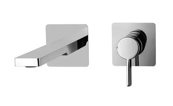 Paffoni Rock - Umývadlová batéria pod omietku s telesom, 2-otvorová inštalácia, chróm RO104CR70