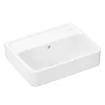 Hansgrohe Xanuia Q - Umývadielko 45x34 cm, s prepadom, bez otvoru na batériu, biela 60229450