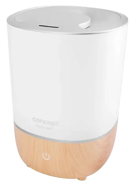 Concept - Zvlhčovač vzduchu, s aroma difuzérem, bílá/dekor dřeva zv1200