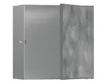 Hansgrohe XtraStoris Rock - Výklenok do steny, s dvierkami, 30x30x14 cm, kefovaná nerezová 56091800