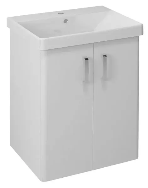 Sapho Theia - Umývadlová skrinka, 57x70x44 cm, 2 dvierka, biela TH062-3030