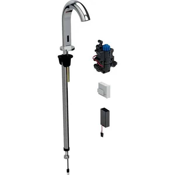 Geberit Piave - Elektronická termostatická umývadlová batéria, napájanie z batérie, chróm 116.188.21.1