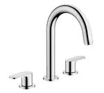 Hansgrohe Vernis Blend - Umývadlová batéria s výpustom, 3-otvorová inštalácia, chróm 71553000