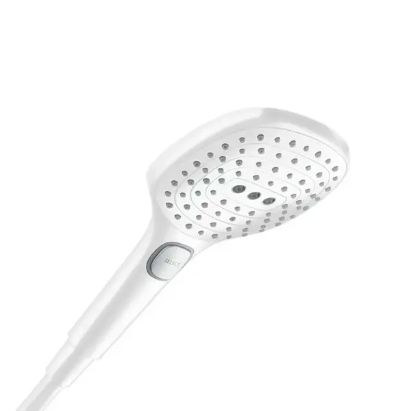 Hansgrohe Raindance Select E - Sprchová hlavice, 120, 3 proudy, matná bílá 26520700