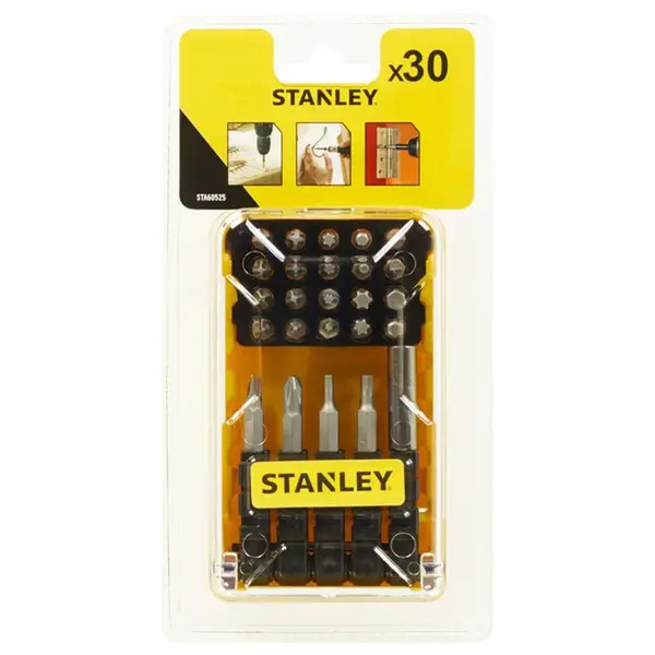 Stanley Příslušenství - 30dílná sada bitů STA60525-XJ
