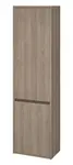Cersanit Crea - Vysoká skříňka, 140x40x25 cm, 2 dvířka, panty L/P, dub S924-024
