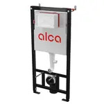 Alcadrain Předstěnové instalace - Předstěnová instalace pro závěsná WC, dávkovač tablet, výška 1,12 m AM121/1120