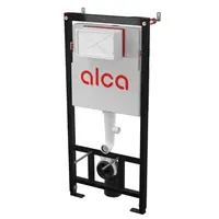 Alcadrain Předstěnové instalace - Předstěnová instalace pro závěsná WC, dávkovač tablet, výška 1,12 m AM121/1120