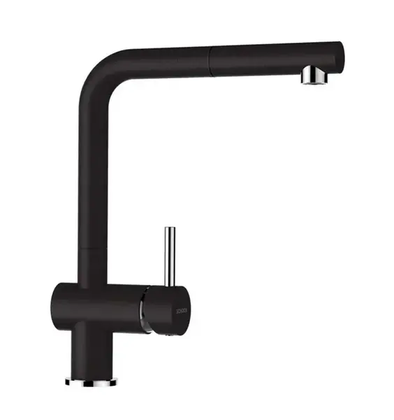 SCHOCK Epos - Dřezová baterie s výsuvnou koncovkou, Nero 540120GNE