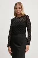 Tričko s dlouhým rukávem Joop! černá barva, 30045231