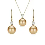 Elegantní set šperků s perlou jižního Pacifiku KLENOTA