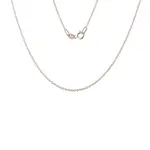 Retiazka rolo 25 z ružového zlata v dĺžke 42 cm KLENOTA