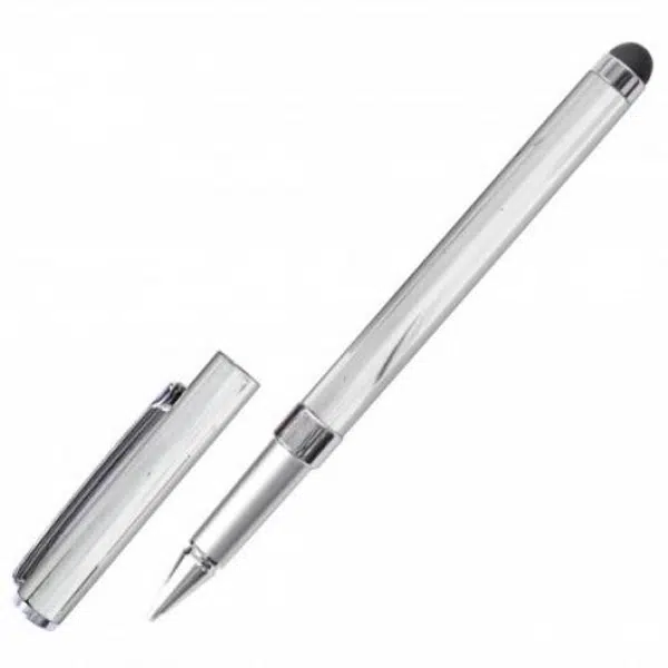 Kapacitní stylus PEN bílý s propisovací tužkou