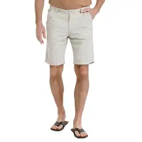 Bushman Pánské lněné kraťasy Bissau, stone 62