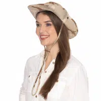 Bushman Pánský a dámský klobouk Hobo Camo, dry leaf 58
