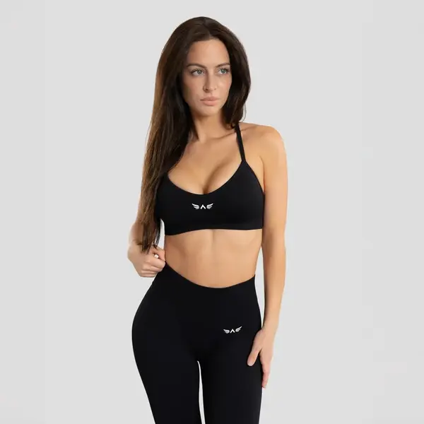 Dámská bezešvá sportovní podprsenka exalted impact shape 2.0 černá l