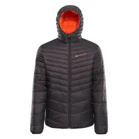 Pánská oboustranná bunda alpine pro erom šedá/oranžová xl