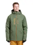 Meatfly pánská SNB & SKI bunda Helios Bronze Green | Zelená | Velikost XXL