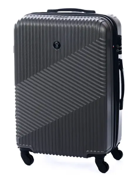Cestovní kufr bertoo milano - tmavě šedý xl