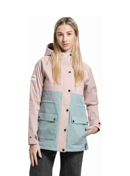 Meatfly dámská street bunda Xita Slate / Maue | Růžová | Velikost L