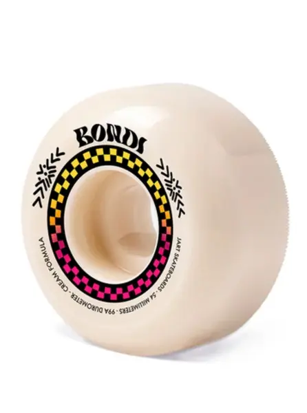 Jart kolečka Checker 54 mm | Bílá | Velikost skate 54 mm