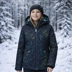 Dívčí zimní bunda killtec 197 tmavě modrá 116