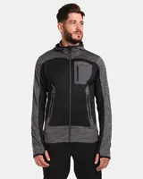 Pánská strečová mikina kilpi freni-m tmavě šedá l