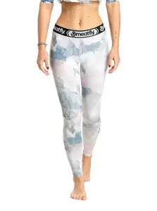 Dámské termo kalhoty meatfly taro bílá/růžová/šedá xs