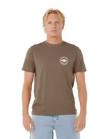 Rip curl pánské tričko Staple Rock | Šedá | Velikost M