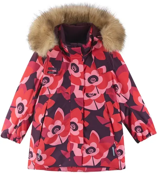 Dětská zimní bunda reima muurame červená 116