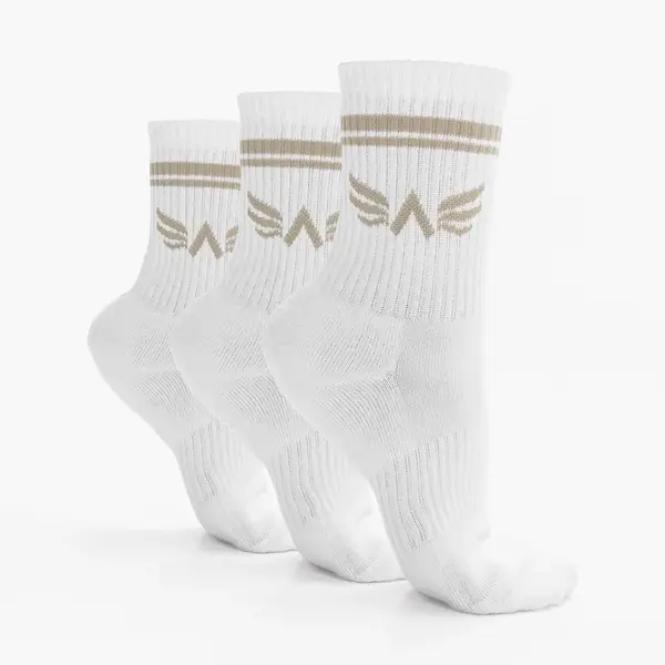 Ponožky exalted motion bílá/béžová 42-46