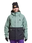 Pánská snb & ski bunda meatfly vertigo černá/zelená s