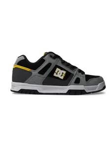 Dc shoes pánské boty Stag Grey / Yellow | Šedá | Velikost 11,5 US