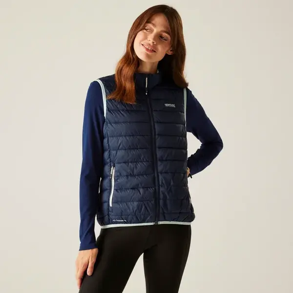 Dámská prošívaná vesta regatta hillpack ii tmavě modrá 34