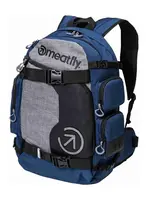 Meatfly batoh Wanderer Blue / Grey Heather 28 L | Šedá | Objem 28 L