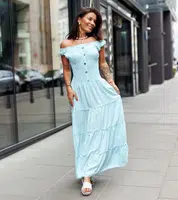 Gemre Blue loose-fitting dress Norberto