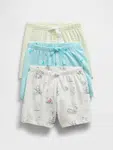 GAP Baby kraťasy, 3 kusy - Kluci