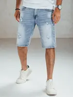 Spodenki męskie jeansowe niebieskie Dstreet