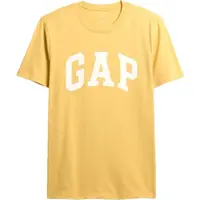 GAP BASIC LOGO Pánské tričko, žlutá, velikost