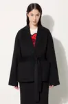 Vlnená bunda Kenzo Double Face Workwear Jacket