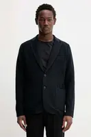 Bavlněné sako Marc O'Polo pánské, tmavomodrá barva, 526301557030