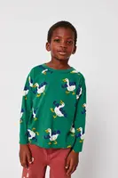 Detská bavlnená košeľa s dlhým rukávom Bobo Choses La Oca