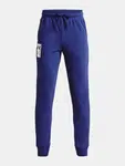Modré chlapčenské tepláky Under Armour UA Rival Terry Joggers