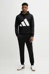 Tepláková súprava adidas čierna farba, JX5551
