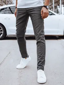 Pánske grafitové nohavice Dstreet