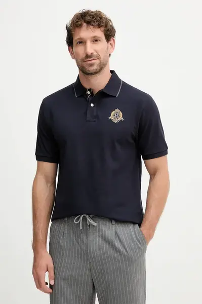 Hackett London  Bavlnené polo tričko